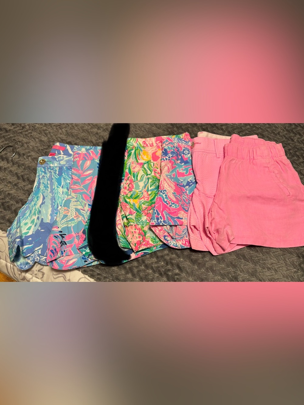 Lilly Pulitzer shorts 6 pair bundle lot